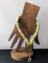 Beaded Rope Crochet Wristlet - £23.77 GBP