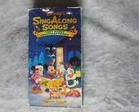 Très Merry Noël Chansons (VHS, 1997) de Disney Sing Along Songs-Tested-Very - $16.71