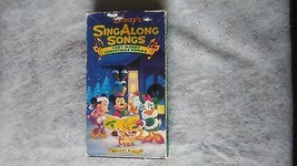 Très Merry Noël Chansons (VHS, 1997) de Disney Sing Along Songs-Tested-Very - £13.09 GBP