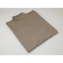 Men PRINCELY Soft Comfort Merinos Wool Sweater Knits Mock 1011-00 Mocha image 2