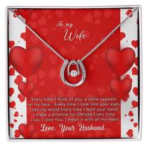 To My Wife Necklace. Anniversary Gift for Wife, Christmas Gift for Wife.... - £36.17 GBP+