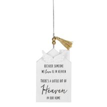 Ganz Little Bit of Heaven in Our Home Christmas Tree Ornament 5.5 inch W... - $17.80