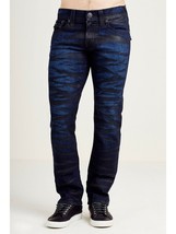 TRUE RELIGION STRAIGHT TIGER PRINT MENS JEAN 34X32 - $1,520.54 MXN