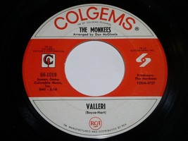 The Monkees Valleri Tapioca Tundra 45 RPM Vintage Colgems Label NM - £15.97 GBP