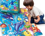 Giant Floor Puzzles For Kids Ages 4-6 - 2X3 Feet 48 Piece Puzzles For To... - £31.63 GBP