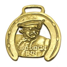 Vintage Horse Brass Harness Medallion Ornament Jamaica Inn Pirate Horses... - $24.72