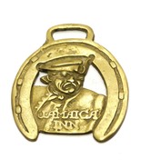 Vintage Horse Brass Harness Medallion Ornament Jamaica Inn Pirate Horses... - £19.43 GBP