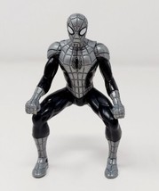 Marvel Spider-Man Night Cycle 3.5&quot; Action Figure Only Silver Gray Hasbro 2014 - £2.74 GBP