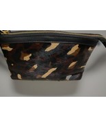 Cavalcanti Leather &amp; Calf Hair Pouch - $69.00