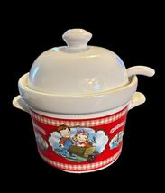 Vintage Campbell Kids Soup Tureen Bowl with Ladle -Collectable Advertising - $272.66 MXN