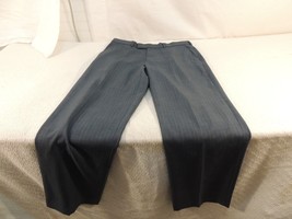 Perry Ellis Dress Pants/Slacks Men&#39;s 34x32 99% Polyester 1% Rayon Grey 50673 - £14.86 GBP