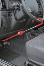 STEERING WHEEL LOCK CLAMP CAR VAN SECURITY ANTI THEFT KEYS UNIVERSAL STI... - $331.32 MXN