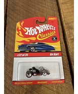 Hot Wheels 2004 Classics Series 1 #22 GO KART Red Redline NEW Vintage NIP - $201.85 MXN