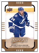 2015 Upper Deck MVP Ryan Callahan  Tampa Bay Lightning #41 Hockey card   VHSB2 - £0.94 GBP
