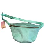 NEW STONEY CLOVER LN  X Target Mint Green Fanny Pack Terrycloth Belt Hip... - $570.23 MXN