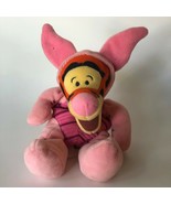 Disney Tigger as Piglet Bean Bag Plush Stuffed Toy Kids Easter Vintage H... - £12.56 GBP