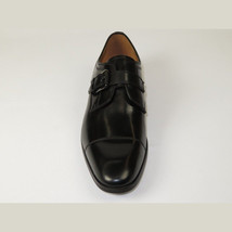 Men's Shoes Steve Madden Soft Leather upper Buckle Strap Covet Black image 3