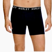 Hurley Boxer Brief Performance Underwear 4Pk Tag Free Medium 32-34 Green... - £18.66 GBP