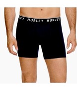 Hurley Boxer Brief Performance Underwear 4Pk Tag Free Medium 32-34 Green... - £18.68 GBP