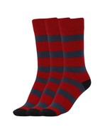 3 Pairs Women’s Striped Cotton Crew Socks Size 9-11 Soft Colorful Casual... - $209.24 MXN