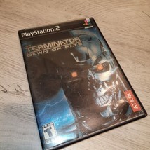 Terminator Dawn of Fate Sony PlayStation 2 PS2 2002 Foil Cover + Manual VGC Disc - £8.08 GBP