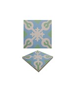Mexican Mission Cement Tile Handcrafted 10 sqf - Asbaje - 8&quot;x8&quot; - €171,43 EUR