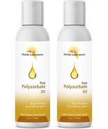 Florida Laboratories 2 Bottles 4 oz Polysorbate 20 Food Grade Kosher - $19.13 CAD