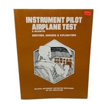VTG 1981 Instrument Pilot Airplane Test &amp; Helicopter Questions &amp; Answers - £29.78 GBP