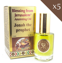 Set 5 Stück Segen aus Jerusalem Salböl Jonah Il Prophet 0.4fl.oz / 12ml - £30.59 GBP