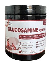 Glucosamine for Dogs Joint Supplement for Dogs w/Chondroitin, Omega-3, M... - £19.41 GBP