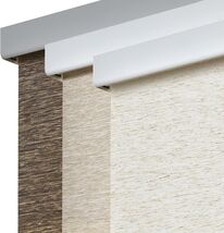 Persilux Free-Stop Cordless Light Filtering Roller Blinds Cream 34.5" W ... - $42.74