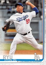 2019 Topps #515 Hyun-Jin Ryu Los Angeles Dodgers ⚾ - £0.69 GBP