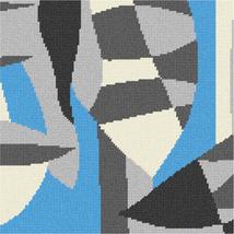 Pepita Needlepoint Canvas: Grey Collection Abstract, 10&quot; x 10&quot; - £59.62 GBP+