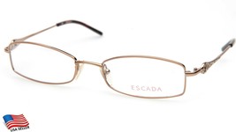 New Escada Ves 636 Col 300 Brown Eyeglasses Glasses Frame 52-18-140mm - £27.40 GBP