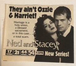 Ned And Stacey Tv Guide Print Ad Thomas Hayden Church Debra Messing TPA11 - £4.69 GBP