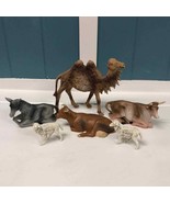 Lot of 6 Vtg nativity animals fontanini made in Italy 1” - 5” camel donk... - $1,368.82 MXN