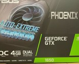ASUS Phoenix NVIDIA GeForce GTX 1650 OC Edition 4GB GDDR6 Graphics Card - $299.95