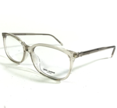 Saint Laurent Eyeglasses Frames SL297/F 010 Clear Beige Rectangular 55-1... - £146.93 GBP