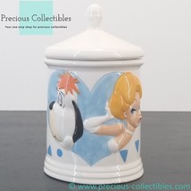 Extremely rare! Vintage Droopy and The Girl storage jar. A Tex Avery col... - £315.74 GBP