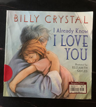 I Already Know I Love You by Billy Crystal, Illustrated Book Paperback - £2.43 GBP