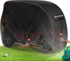 2-Passenger Golf Cart Cover, Waterproof for EZGO, Yamaha, Club Car, 96&quot;x... - $44.54