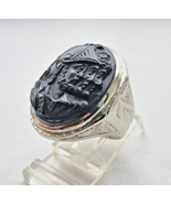 Authenticity Guarantee

10K WHITE GOLD CARVED  BLACK ONYX CAMEO ROMAN SO... - $24,004.20 MXN