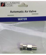 PLUMBERS EDGE, Automatic Air Valve Hot Water Radiator Vent 1/8&quot; male Thr... - $18.17 CAD