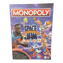 Game Part Piece Monopoly Space Jam Legacy Hasbro 2021 Rules/Instructions - £2.65 GBP