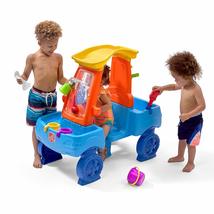 Step2 Car Wash Splash Center, Kids Water Table &amp; Pretend Play Car, Activ... - £148.51 GBP