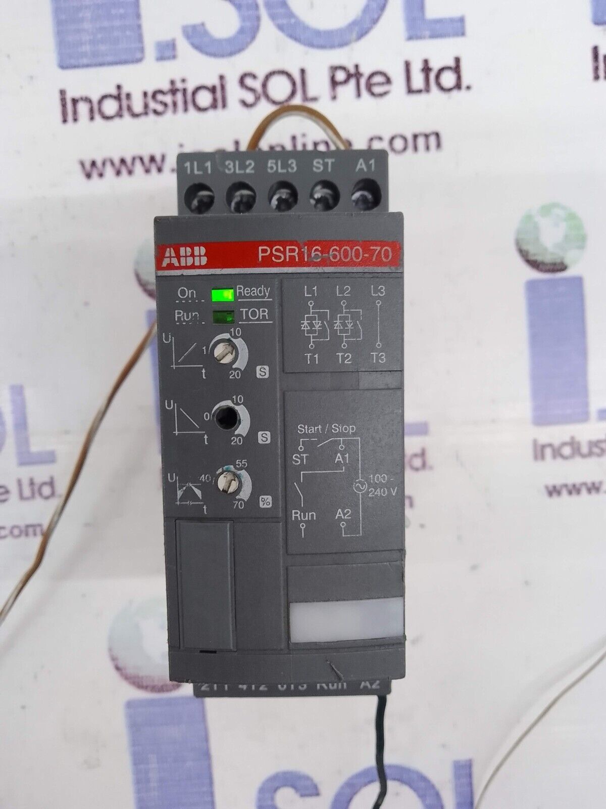 ABB PSR16-600-70 Softstarter  7.5KW PN. 1SFA896107R7000 SW 05.00.05 - $513.97