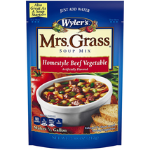Mrs. Grass Beef Vegetable Hearty Homestyle Soup Mix (7.48Oz Cans, Pack of 8) - £52.99 GBP
