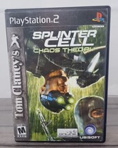 Tom Clancy&#39;s Splinter Cell: Chaos Theory (PS2 Black Label, 2005) PlayStation 2 - £5.30 GBP