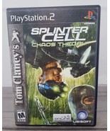 Tom Clancy&#39;s Splinter Cell: Chaos Theory (PS2 Black Label, 2005) PlaySta... - £5.38 GBP