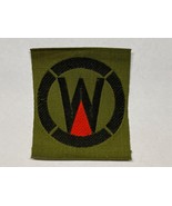 WWI, LIBERTY LOAN PATCH, 104th FIELD ARTILLERY, 89th DIVISION, BEVO WEAVE - $82.25 CAD
